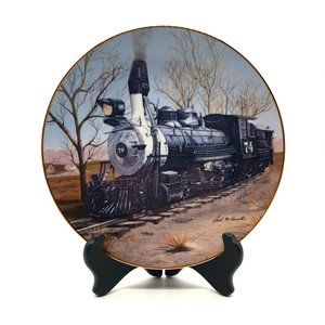 Leadville Run by Jack Hamilton Collector Plate from The Narrow Gauge Engine #74